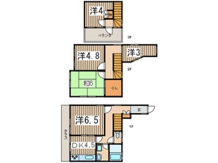 沼尾邸の物件間取画像